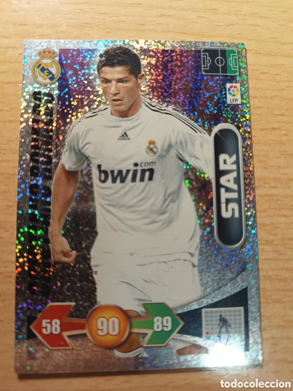 Cromos de F&uacute;tbol: CRISTIANO RONALDO STAR REAL MADRID ADRENALYN XL 2009 2010 PANINI 09 10