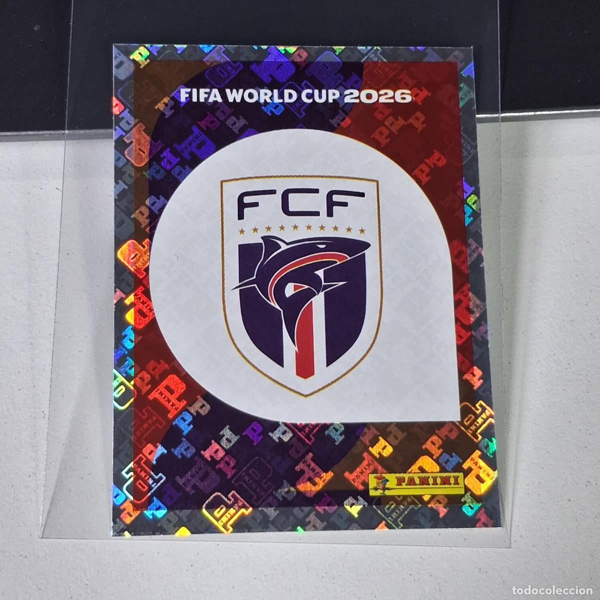Cromos de F&uacute;tbol: A35 CPV1 EMBLEM ESCUDO 1 CABO VERDE CPV MUNDIAL FIFA WORLD CUP 2026 STICKER PANINI