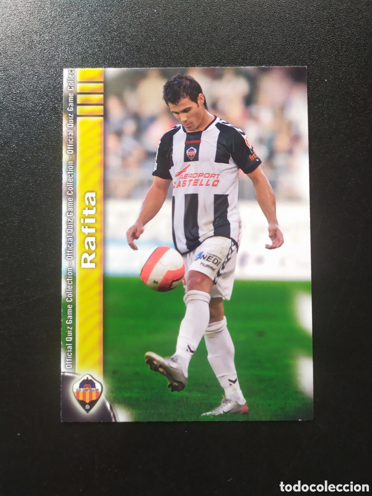 Cromos de F&uacute;tbol: Mundicromo fichas Liga 2009 2010 09 10 Rafita n&deg; 853 Castell&oacute;n