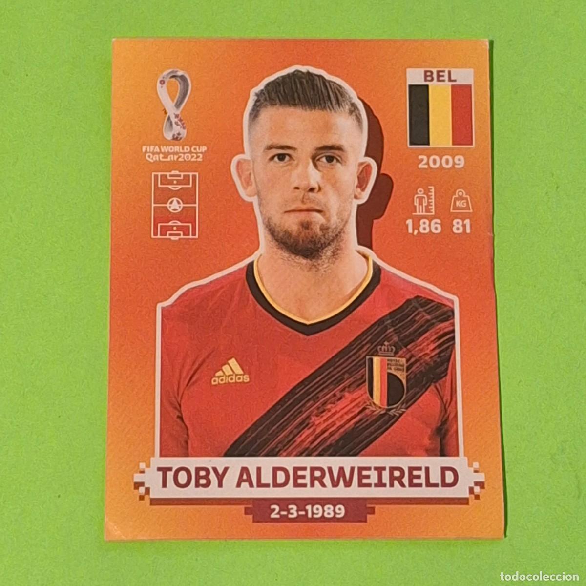 Cromos de F&uacute;tbol: WORLD CUP MUNDIAL QATAR 2022 - VERSION NARANJA SUDAMERICA - BEL 4 BELGICA - TOBY ALDERWEIRELD