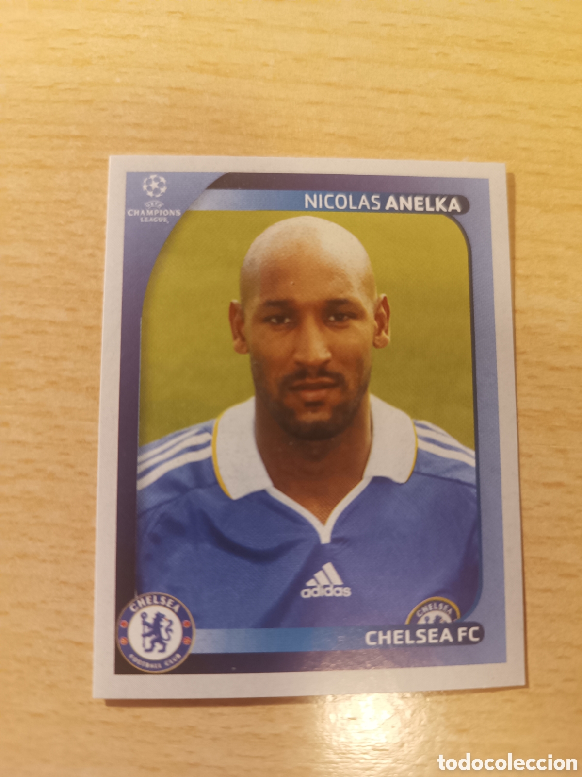 Cromos de F&uacute;tbol: ANELKA CHELSEA UCL CHAMPIONS LEAGUE STICKERS 2008 2009 PANINI 08 09