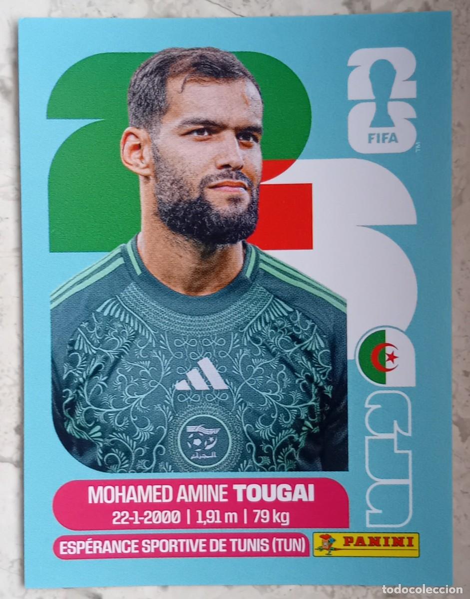 Cromos de F&uacute;tbol: Figurina Panini 2026 Cromo World Cup Usa Mundial 2026 Mohamed Amine Tougai Algeria n ALG 6