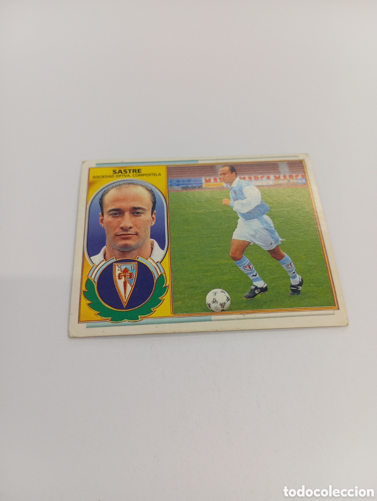 Cromos de F&uacute;tbol: SASTRE Compostela Liga Este 1996 1997 PANINI 96 97