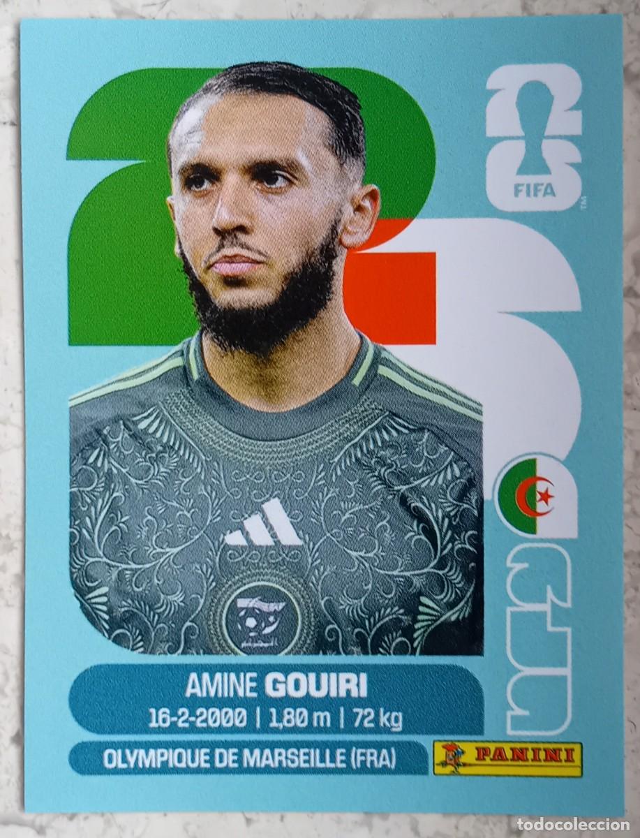 Cromos de F&uacute;tbol: Figurina Panini 2026 Cromo World Cup Usa Mundial 2026 Amine Gouiri Algeria n ALG 18