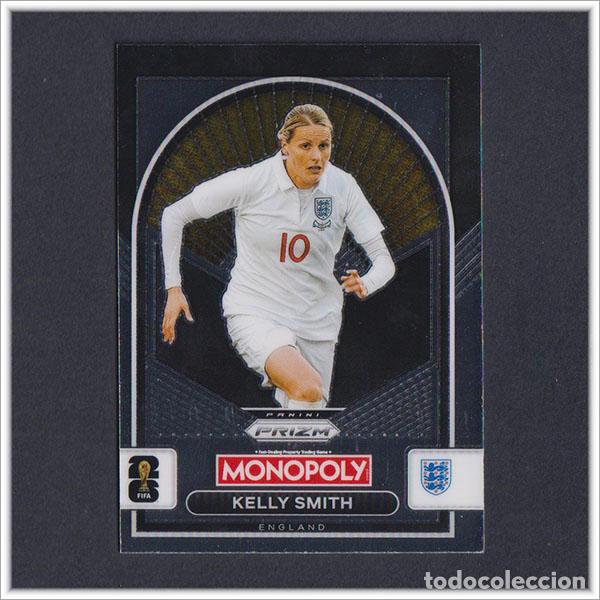 Cromos de F&uacute;tbol: FIFA WORLD CUP 2026 PANINI PRIZM MONOPOLY KELLY SMITH 97 INGLATERRA COLECCI&Oacute;N ALBUM MUNDIAL