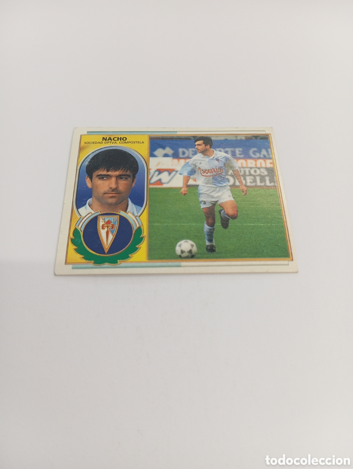 Cromos de F&uacute;tbol: NACHO Compostela Liga Este 1996 1997 PANINI 96 97