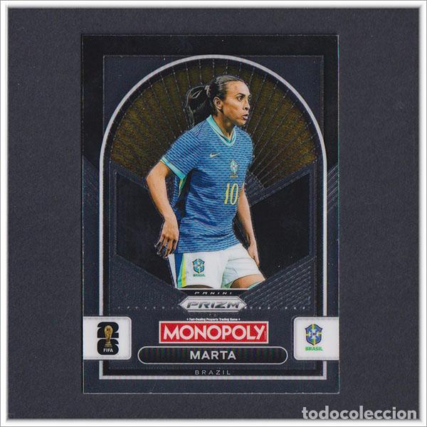 Cromos de F&uacute;tbol: FIFA WORLD CUP 2026 PANINI PRIZM MONOPOLY MARTA 96 BRASIL COLECCI&Oacute;N ALBUM MUNDIAL