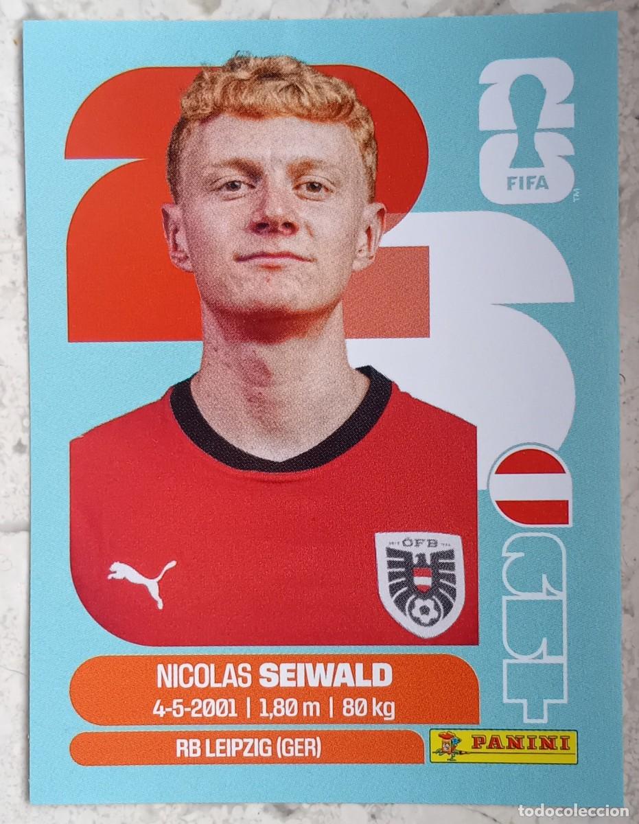 Cromos de F&uacute;tbol: Figurina Panini 2026 Cromo World Cup Usa Mundial 2026 Nicolas Seiwald Austria n AUT 15
