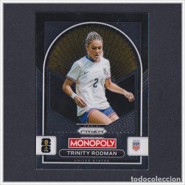 Cromos de F&uacute;tbol: FIFA WORLD CUP 2026 PANINI PRIZM MONOPOLY TRINITY RODMAN 94 USA COLECCI&Oacute;N ALBUM MUNDIAL