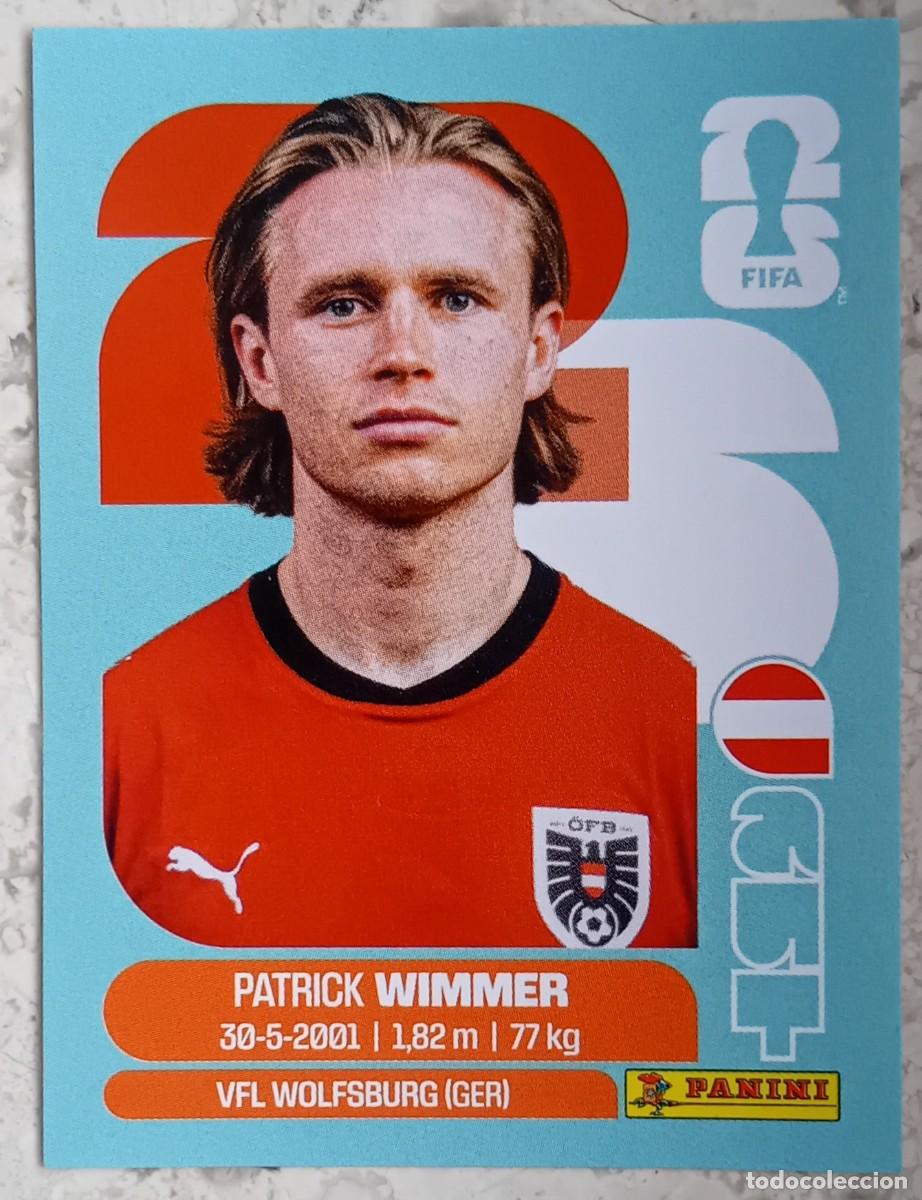 Cromos de F&uacute;tbol: Figurina Panini 2026 Cromo World Cup Usa Mundial 2026 Patrick Wimmer Austria n AUT 17