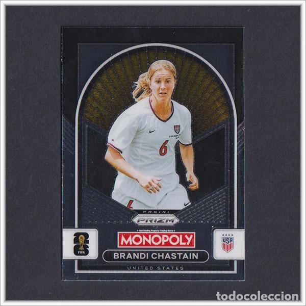 Cromos de F&uacute;tbol: FIFA WORLD CUP 2026 PANINI PRIZM MONOPOLY BRANDI CHASTAIN 89 USA EEUU COLECCI&Oacute;N ALBUM MUNDIAL