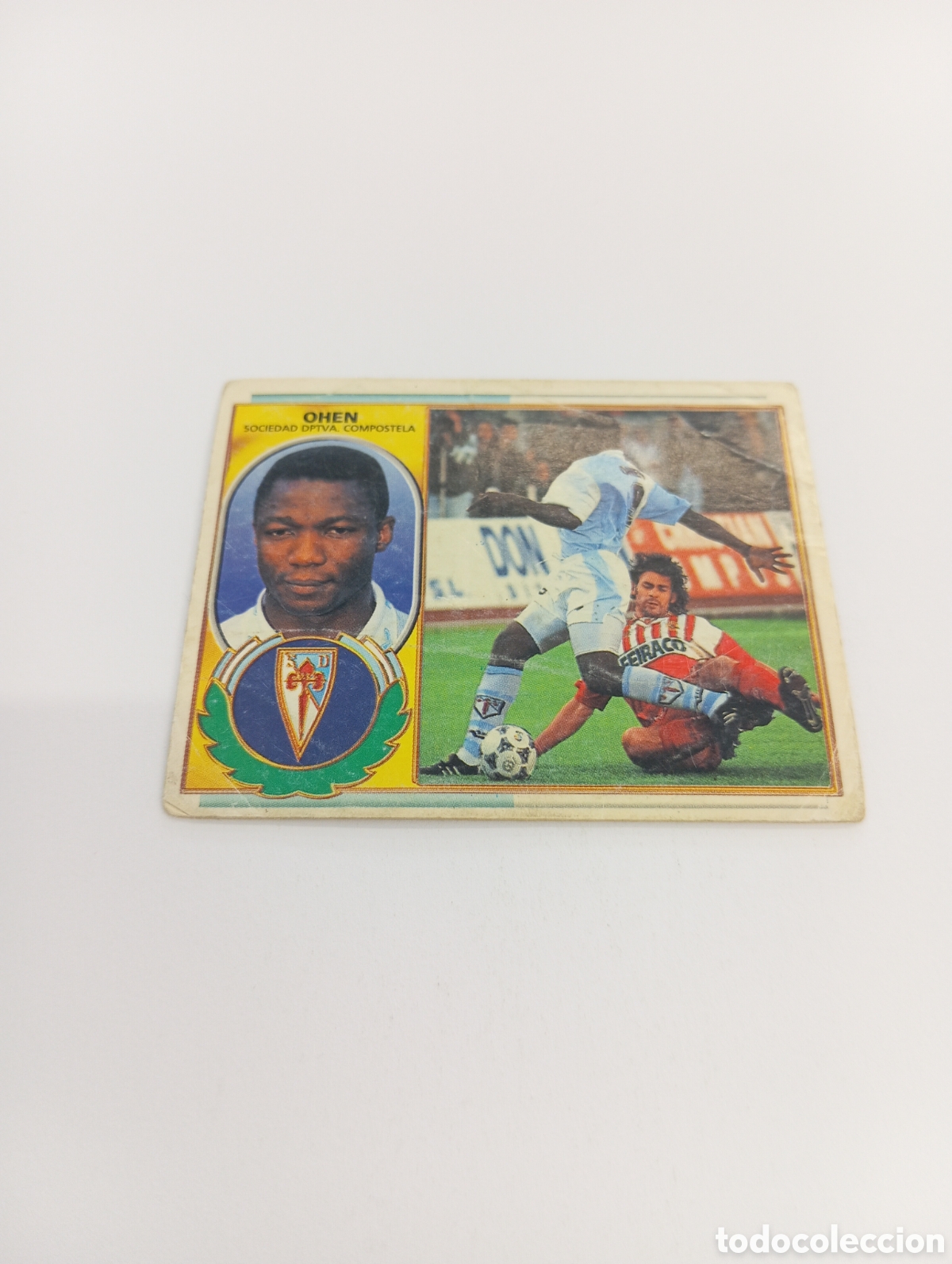 Cromos de F&uacute;tbol: OHEN Compostela Liga Este 1996 1997 PANINI 96 97