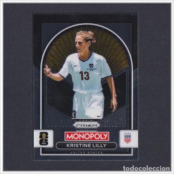 Cromos de F&uacute;tbol: FIFA WORLD CUP 2026 PANINI PRIZM MONOPOLY KRISTINE LILLY 87 USA COLECCI&Oacute;N ALBUM MUNDIAL
