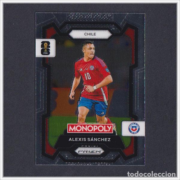 Cromos de F&uacute;tbol: FIFA WORLD CUP 2026 PANINI PRIZM MONOPOLY ALEXIS SANCHEZ 85 CHILE COLECCI&Oacute;N ALBUM MUNDIAL
