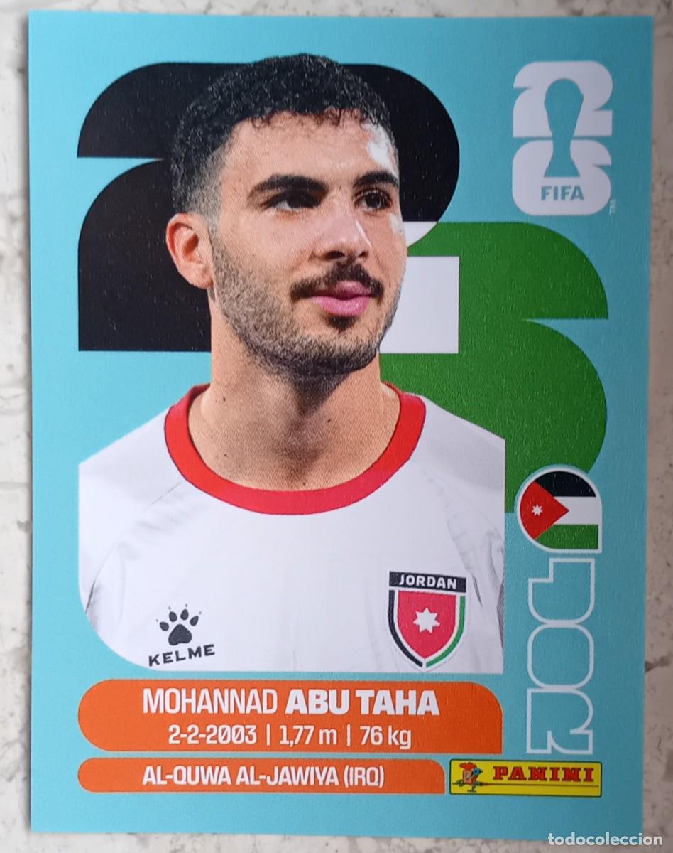 Cromos de F&uacute;tbol: Figurina Panini 2026 Cromo World Cup Usa Mundial 2026 Mohannad Abu Taba Jordan n JOR 12