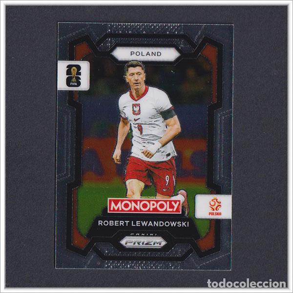 Cromos de F&uacute;tbol: FIFA WORLD CUP 2026 PANINI PRIZM MONOPOLY LEWANDOWSKI 84 POLONIA COLECCI&Oacute;N ALBUM MUNDIAL