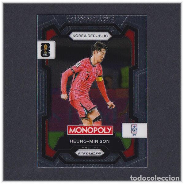 Cromos de F&uacute;tbol: FIFA WORLD CUP 2026 PANINI PRIZM MONOPOLY HEUNG-MIN SON 83 KOREA COREA SUR COLECCI&Oacute;N ALBUM MUNDIAL