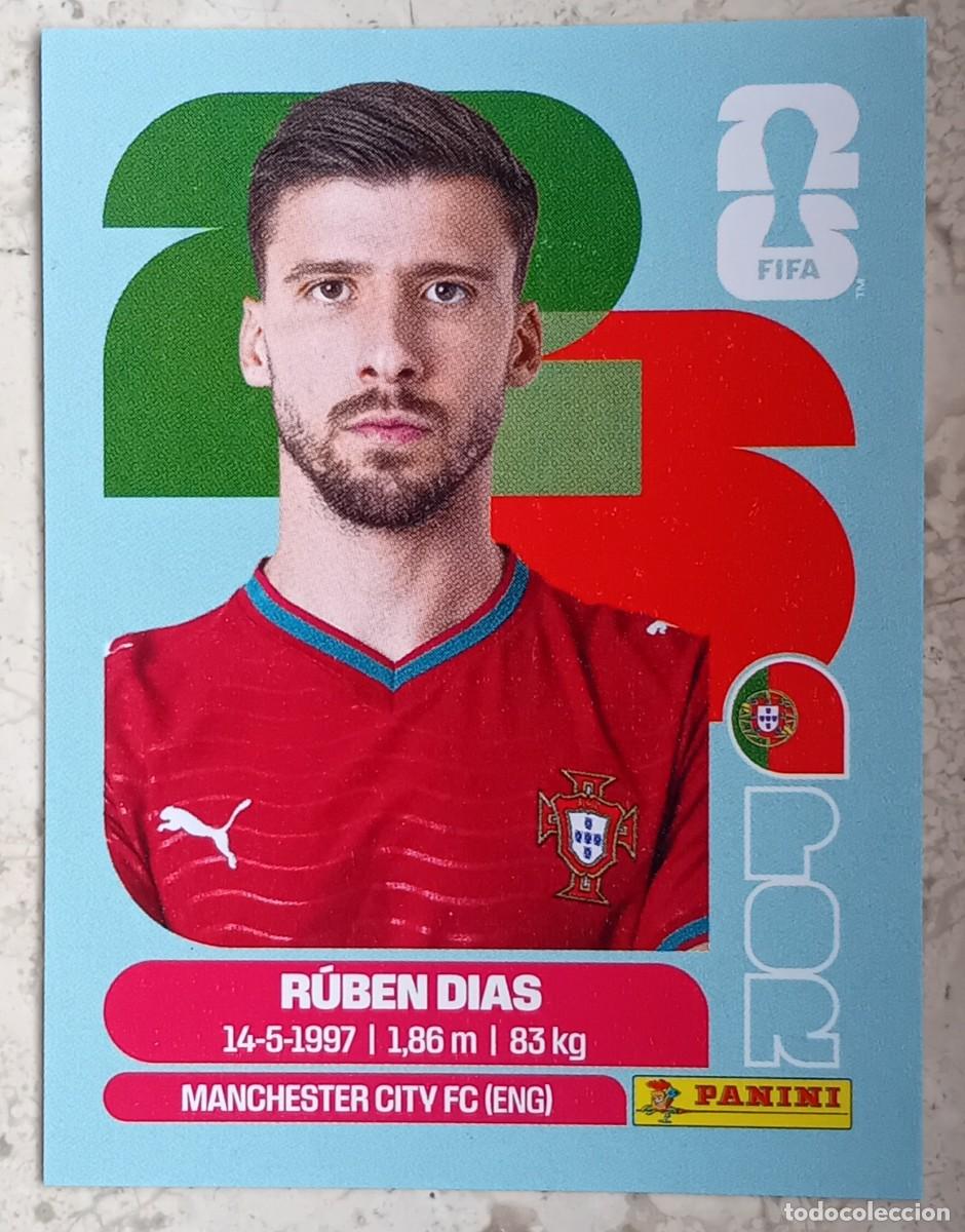 Cromos de F&uacute;tbol: Figurina Panini 2026 Cromo World Cup Usa Mundial 2026 R&uacute;ben Dias Portugal n POR 4