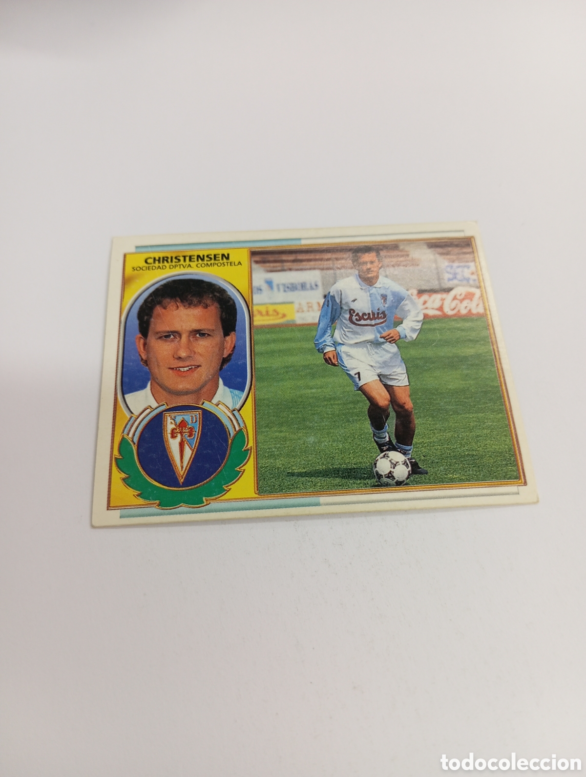 Cromos de F&uacute;tbol: CHRISTENSEN Compostela Liga Este 1996 1997 PANINI 96 97