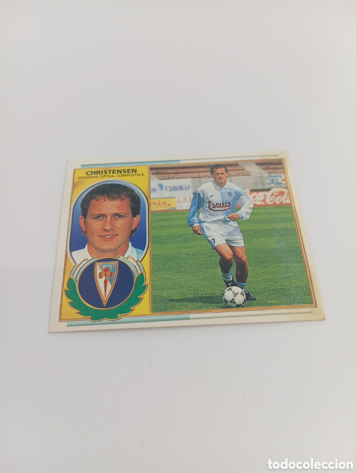 Cromos de F&uacute;tbol: CHRISTENSEN Compostela Liga Este 1996 1997 PANINI 96 97