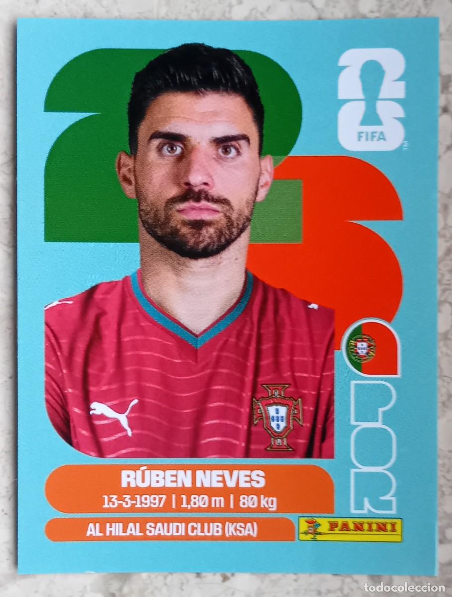 Cromos de F&uacute;tbol: Figurina Panini 2026 Cromo World Cup Usa Mundial 2026 R&uacute;ben Neves Portugal n POR 11
