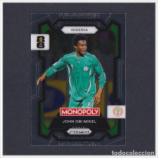 Cromos de F&uacute;tbol: FIFA WORLD CUP 2026 PANINI PRIZM MONOPOLY JOHN OBI MIKEL 81 NIGERIA COLECCI&Oacute;N ALBUM MUNDIAL
