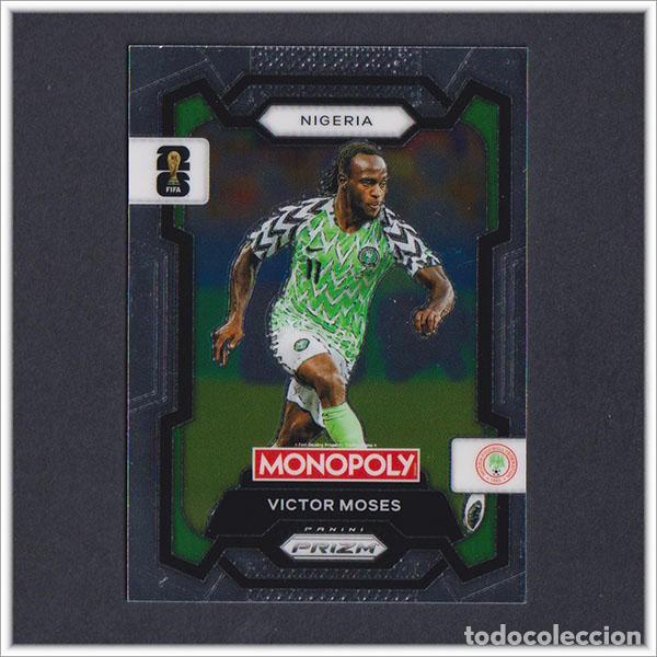 Cromos de F&uacute;tbol: FIFA WORLD CUP 2026 PANINI PRIZM MONOPOLY VICTOR MOSES 79 NIGERIA COLECCI&Oacute;N ALBUM MUNDIAL