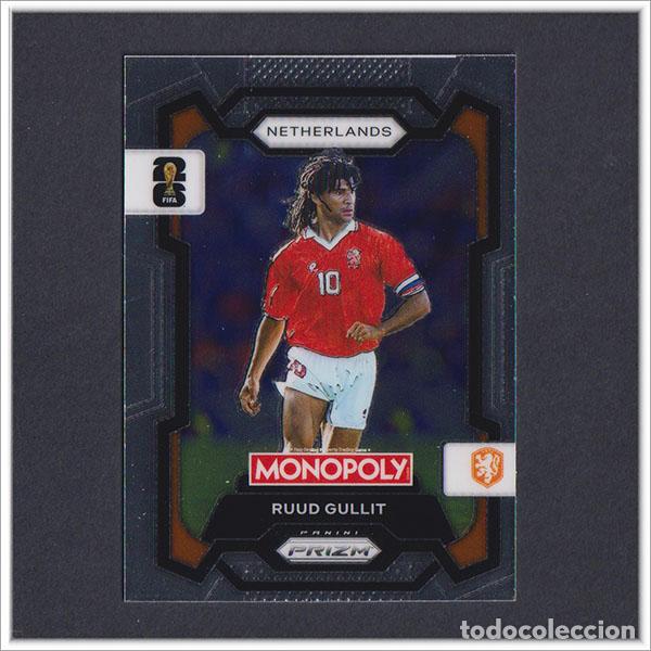 Cromos de F&uacute;tbol: FIFA WORLD CUP 2026 PANINI PRIZM MONOPOLY RUUD GULLIT 75 HOLANDA COLECCI&Oacute;N ALBUM MUNDIAL