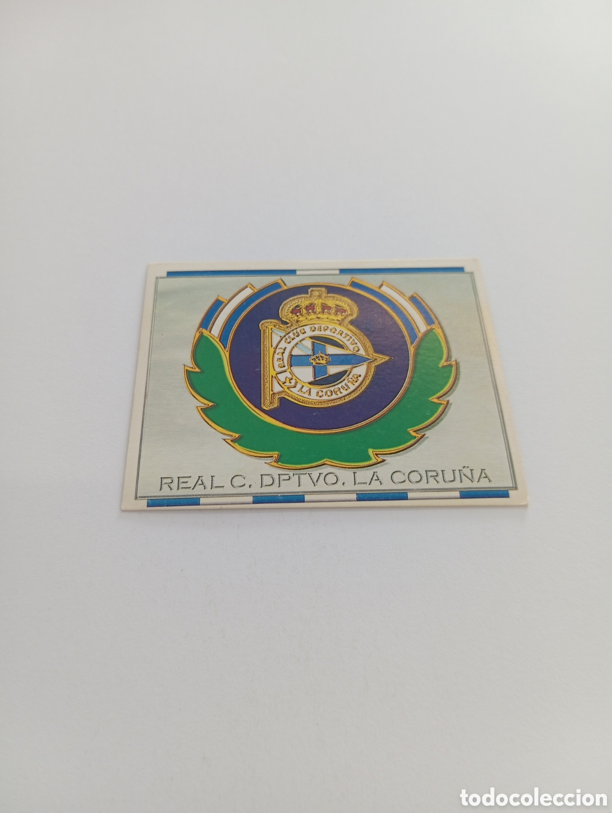 Cromos de F&uacute;tbol: ESCUDO Deportivo Liga Este 1996 1997 PANINI 96 97