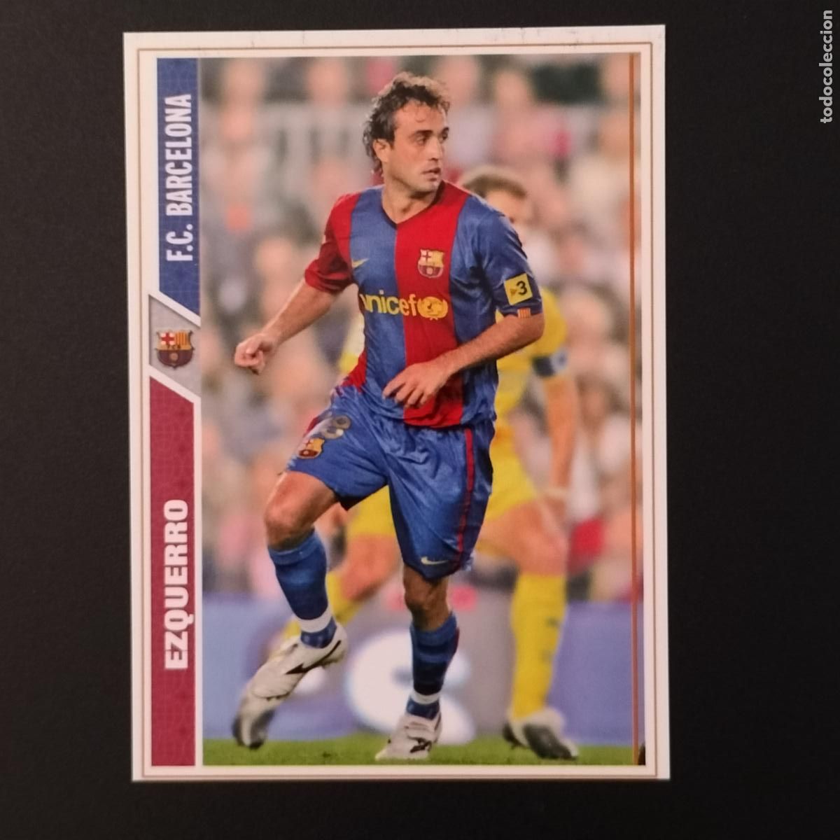 Cromos de F&uacute;tbol: 623 + EZQUERRO UH F.C. BARCELONA CROMOS ALBUM MUNDICROMO LIGA FUTBOL 2007 2008 07 08