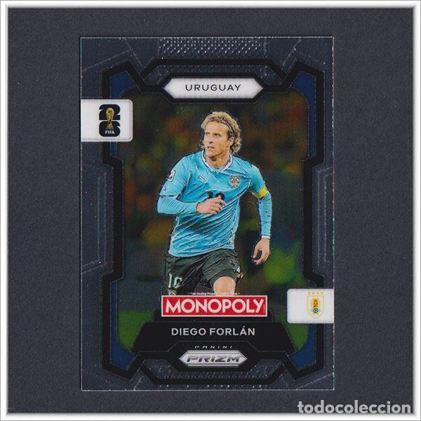 Cromos de F&uacute;tbol: FIFA WORLD CUP 2026 PANINI PRIZM MONOPOLY DIEGO FORLAN 68 URUGUAY COLECCI&Oacute;N ALBUM MUNDIAL