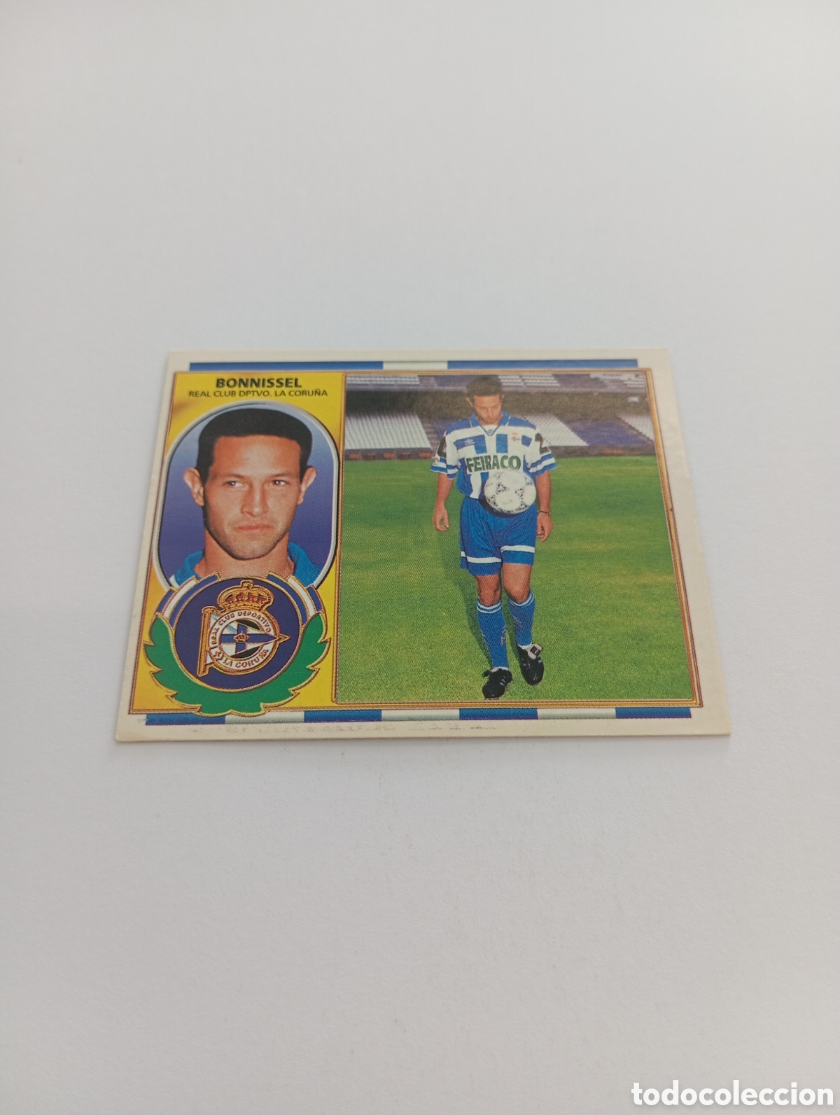 Cromos de F&uacute;tbol: BONNISSEL COLOCA Deportivo Liga Este 1996 1997 PANINI 96 97