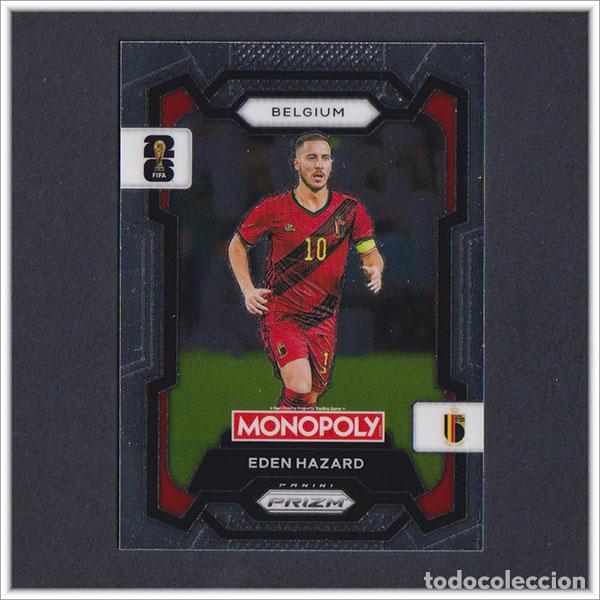 Cromos de F&uacute;tbol: FIFA WORLD CUP 2026 PANINI PRIZM MONOPOLY EDEN HAZARD 66 BELGICA COLECCI&Oacute;N ALBUM MUNDIAL