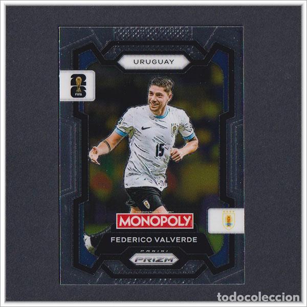 Cromos de F&uacute;tbol: FIFA WORLD CUP 2026 PANINI PRIZM MONOPOLY FEDE VALVERDE 65 URUGUAY COLECCI&Oacute;N ALBUM MUNDIAL