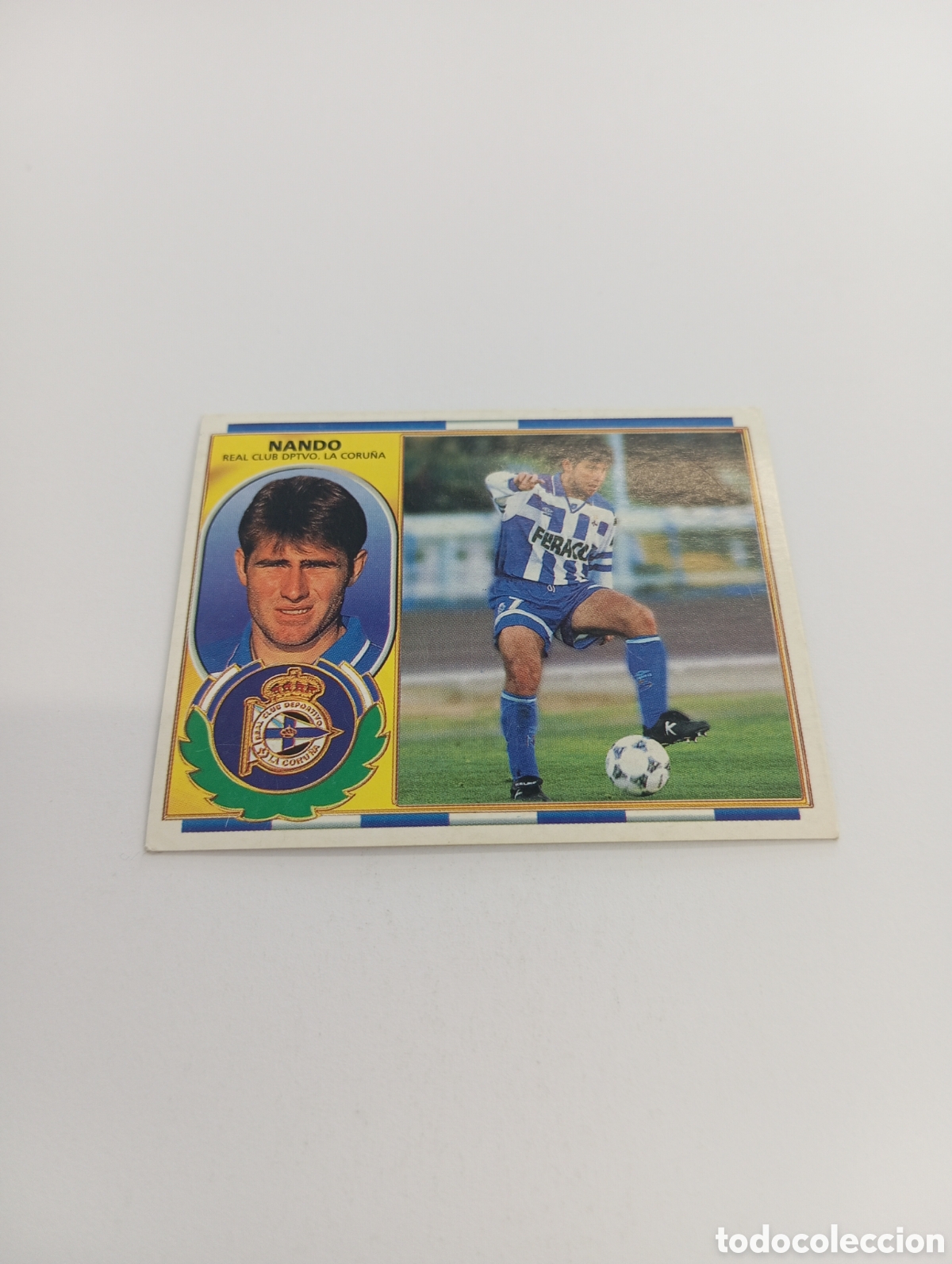 Cromos de F&uacute;tbol: NANDO Deportivo Liga Este 1996 1997 PANINI 96 97