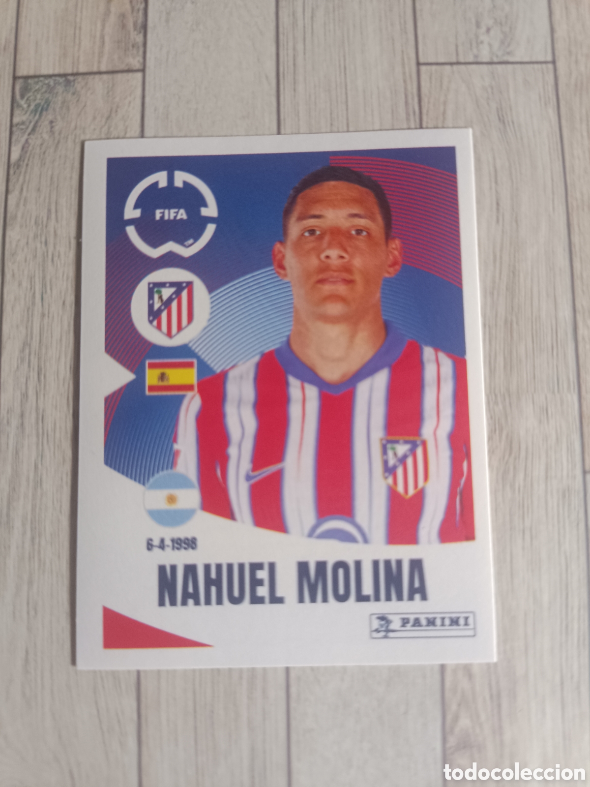 Cromos de F&uacute;tbol: 83 NAHUEL MOLINA ATLETICO DE MADRID FIFA CLUB WORLD CUP MUNDIAL CLUBES 2025 PANINI 25