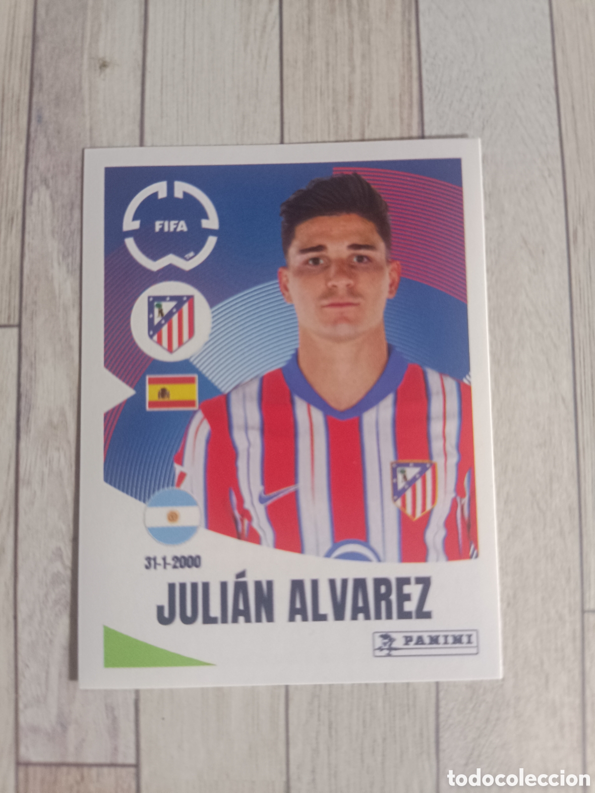 Cromos de F&uacute;tbol: 90 JULIAN ALVAREZ ATLETICO DE MADRID FIFA CLUB WORLD CUP MUNDIAL CLUBES 2025 PANINI 25