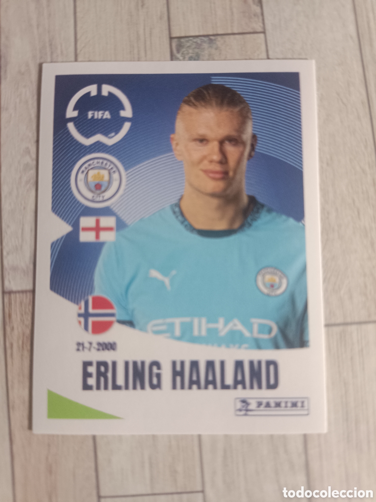 Cromos de F&uacute;tbol: 420 ERLING HAALAND MANCHESTER CITY FIFA CLUB WORLD CUP MUNDIAL CLUBES 2025 PANINI 25