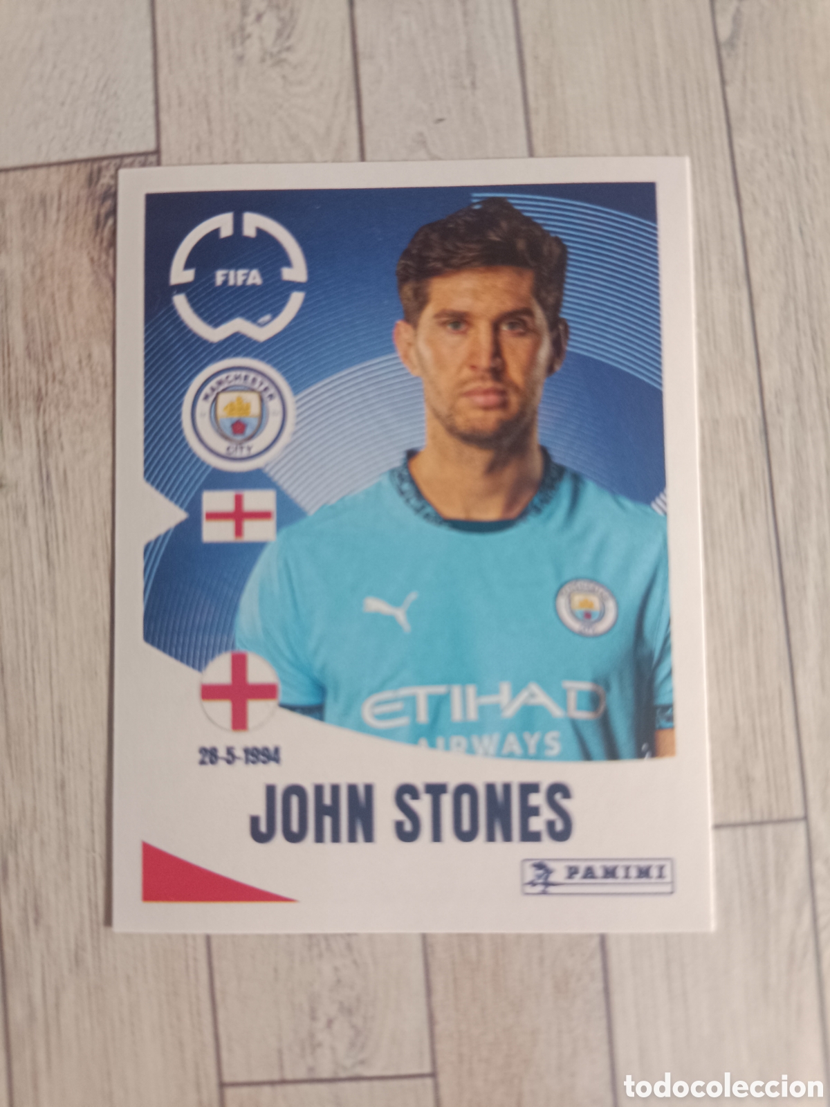 Cromos de F&uacute;tbol: 412 JOHN STONES MANCHESTER CITY FIFA CLUB WORLD CUP MUNDIAL CLUBES 2025 PANINI 25