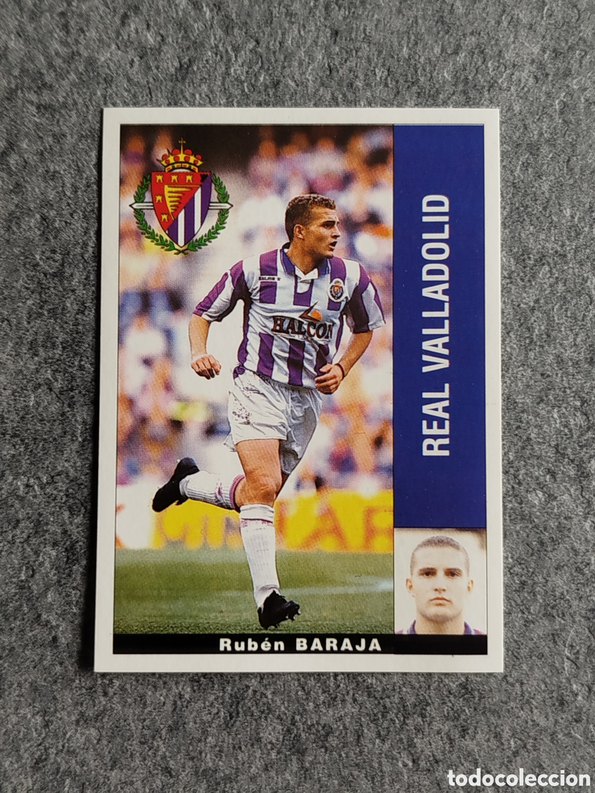 Cromos de F&uacute;tbol: CROMO BARAJA VALLADOLID PANINI LIGA 1995 95 96 NUNCA PEGADO SIN PEGAR