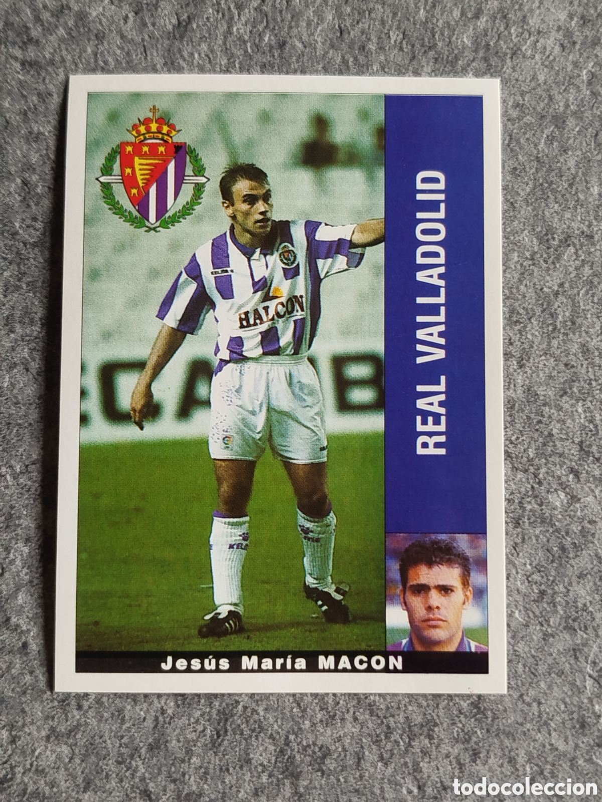 Cromos de F&uacute;tbol: CROMO MACON VALLADOLID PANINI LIGA 1995 95 96 NUNCA PEGADO SIN PEGAR