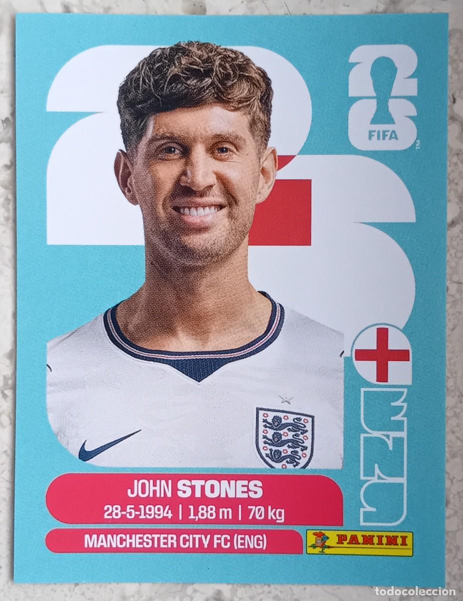 Cromos de F&uacute;tbol: Figurina Panini 2026 Cromo World Cup Usa Mundial 2026 John Stones England n ENG 3