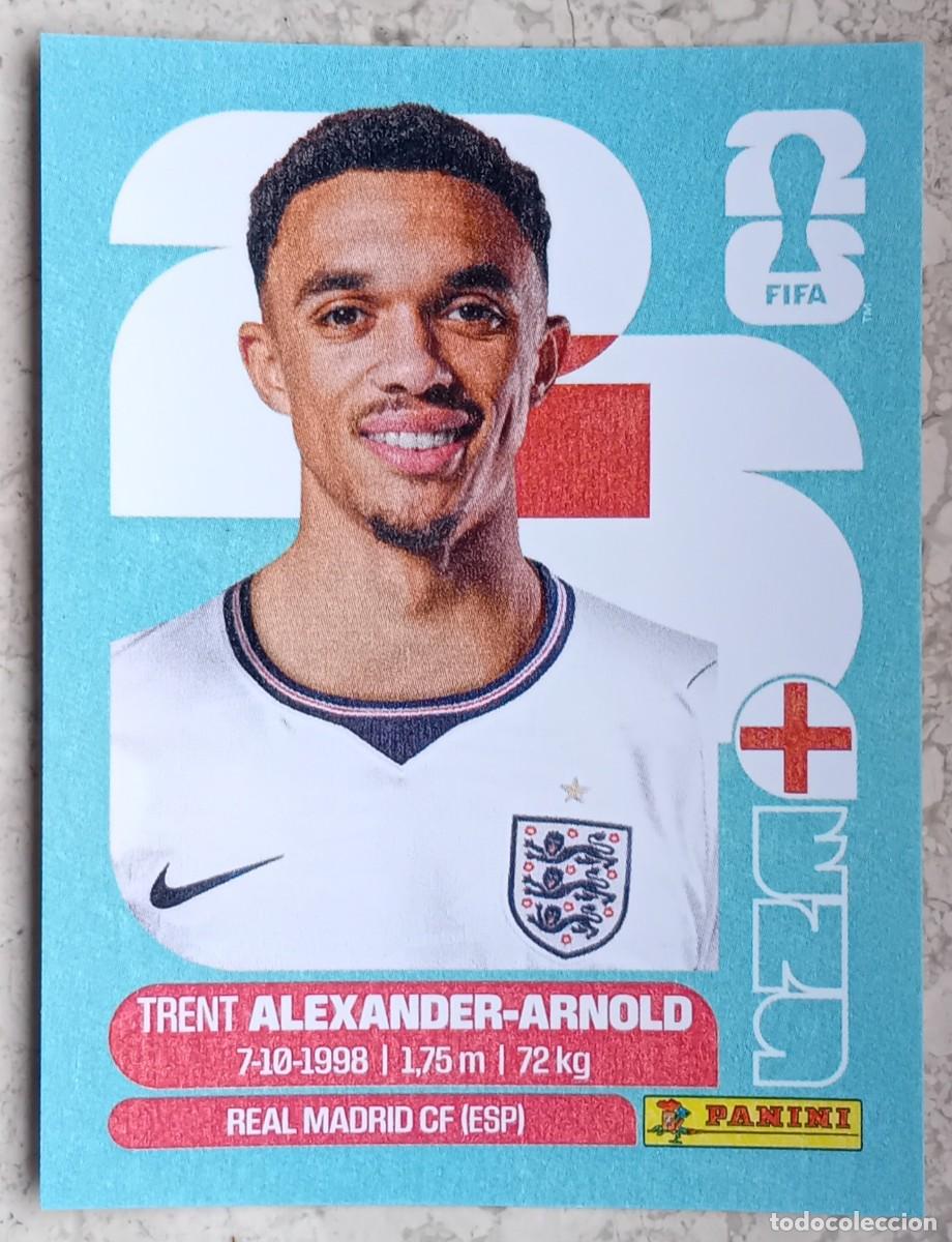 Cromos de F&uacute;tbol: Figurina Panini 2026 Cromo World Cup Usa Mundial 2026 Trent Alexander Arnold England n ENG 6