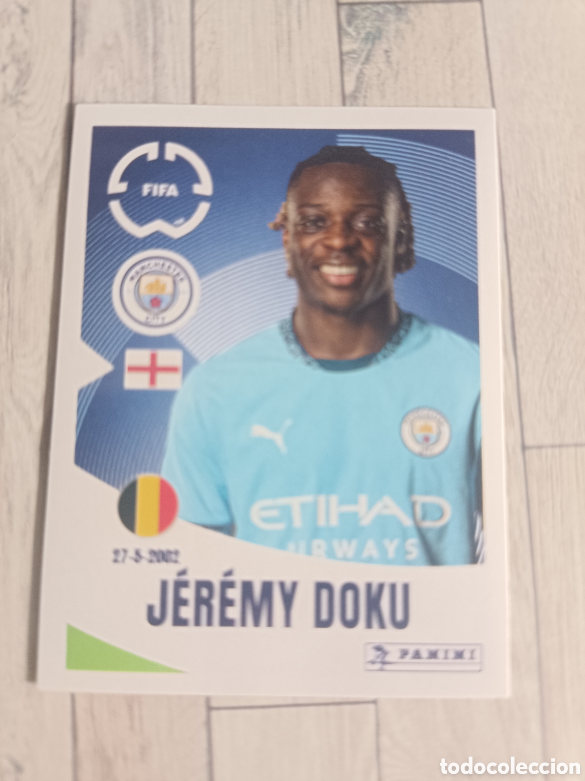 Cromos de F&uacute;tbol: 423 DOKU MANCHESTER CITY FIFA CLUB WORLD CUP MUNDIAL CLUBES 2025 PANINI 25