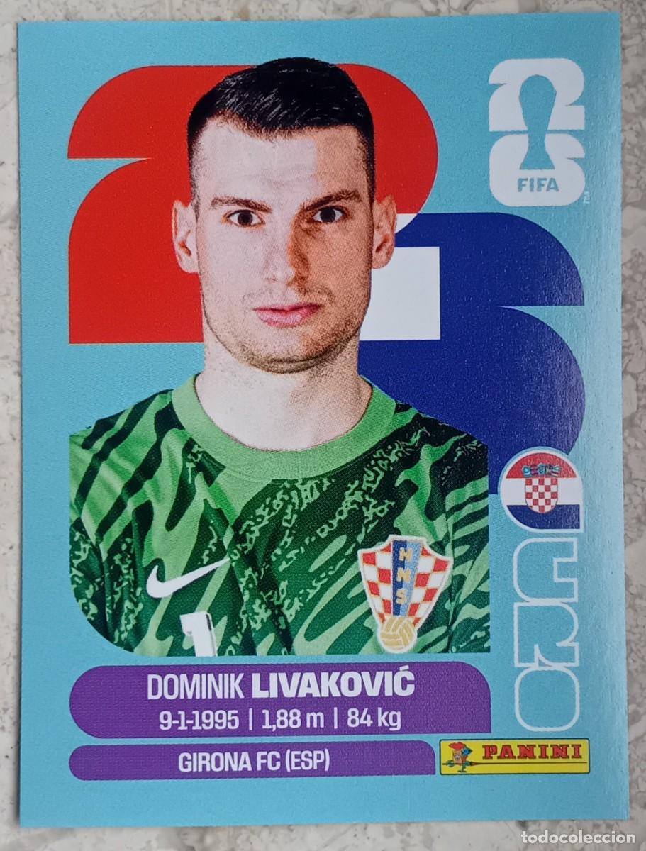 Cromos de F&uacute;tbol: Figurina Panini 2026 Cromo World Cup Usa Mundial 2026 Dominik Livakovic Croatia n CRO 2