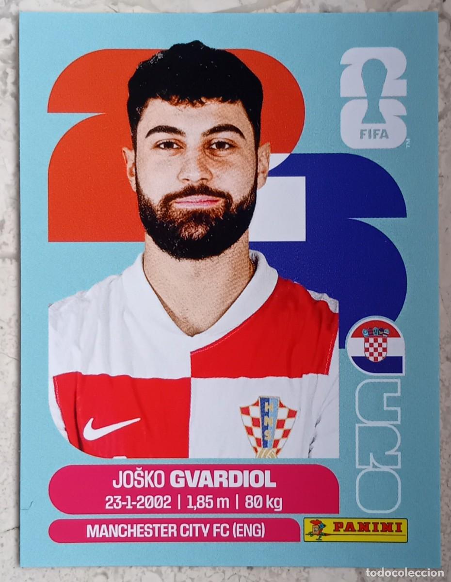 Cromos de F&uacute;tbol: Figurina Panini 2026 Cromo World Cup Usa Mundial 2026 Josko Gvardiol Croatia n CRO 4