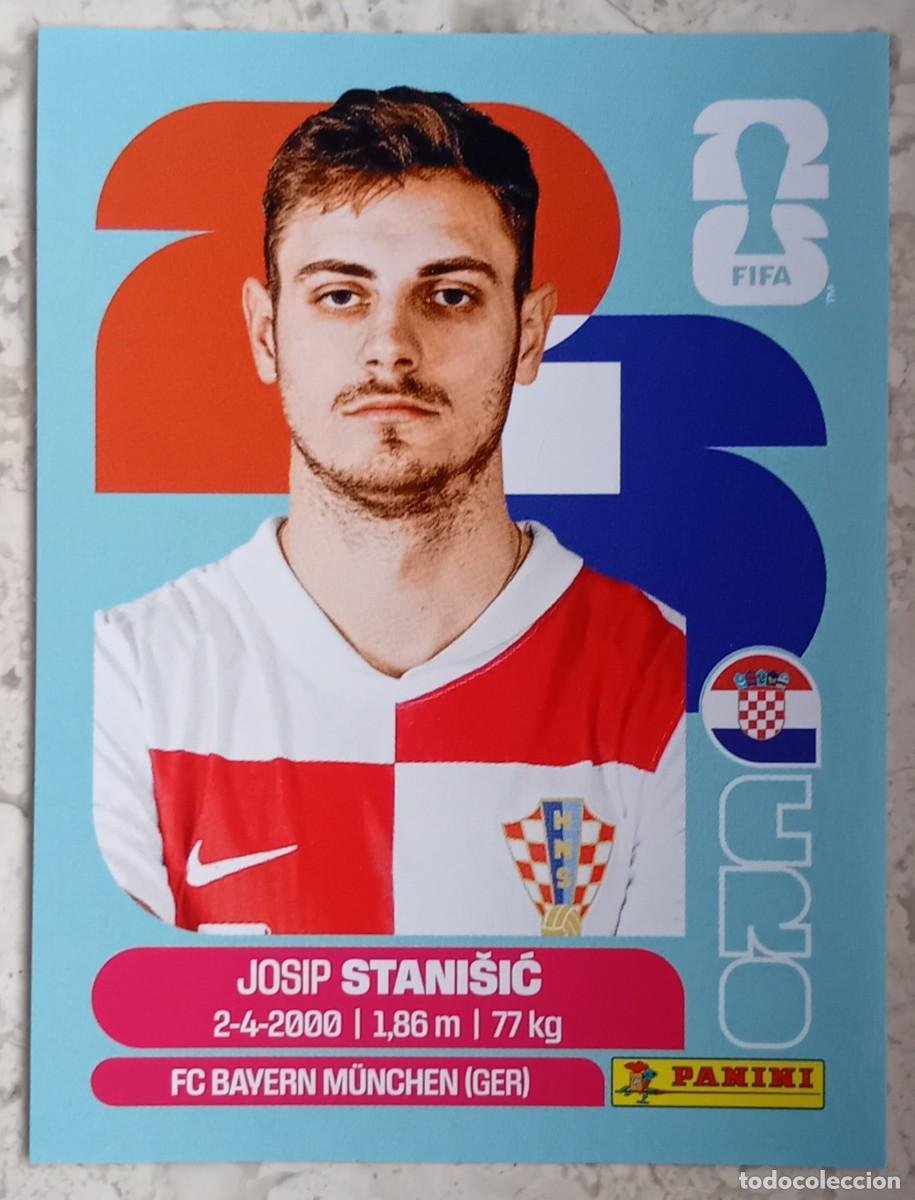 Cromos de F&uacute;tbol: Figurina Panini 2026 Cromo World Cup Usa Mundial 2026 Josip Stanisic Croatia n CRO 5