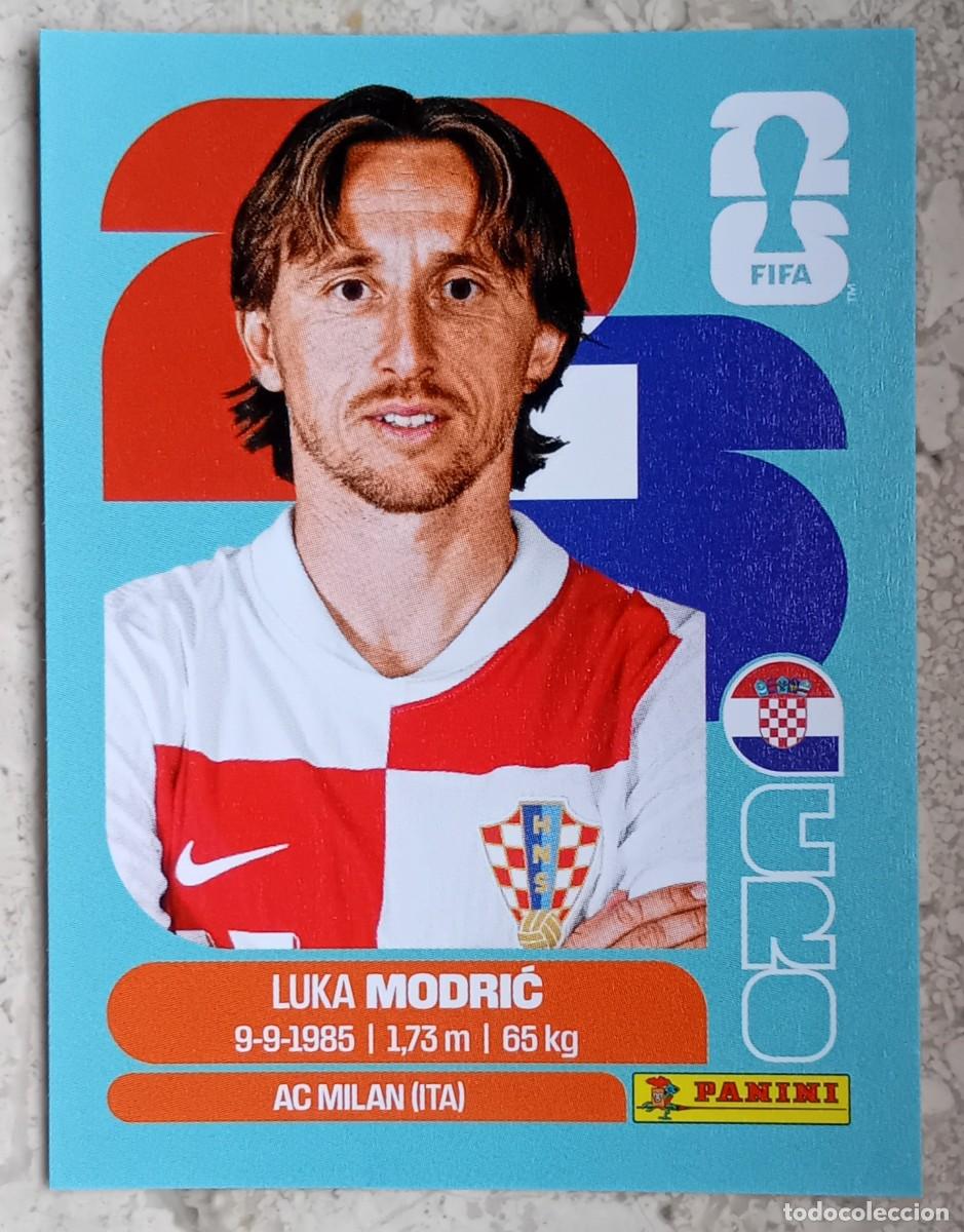 Cromos de F&uacute;tbol: Figurina Panini 2026 Cromo World Cup Usa Mundial 2026 Luka Modric Croatia n CRO 9