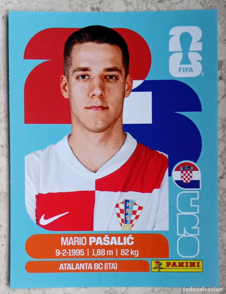 Cromos de F&uacute;tbol: Figurina Panini 2026 Cromo World Cup Usa Mundial 2026 Mario Pasalic Croatia n CRO 14