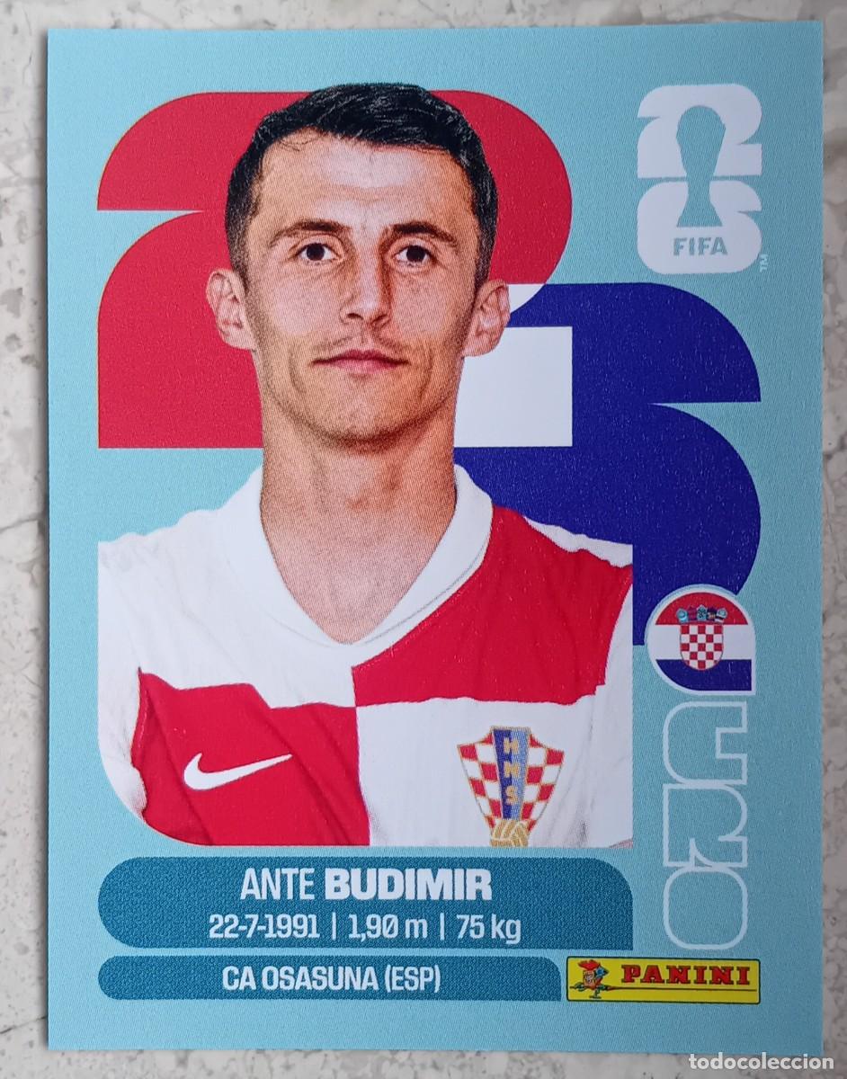 Cromos de F&uacute;tbol: Figurina Panini 2026 Cromo World Cup Usa Mundial 2026 Ante Budimir Croatia n CRO 18